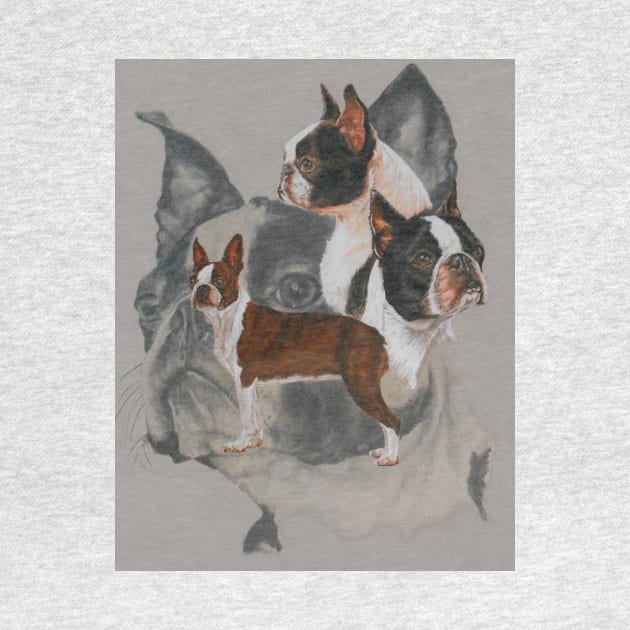 Boston Terrier Medley by BarbBarcikKeith